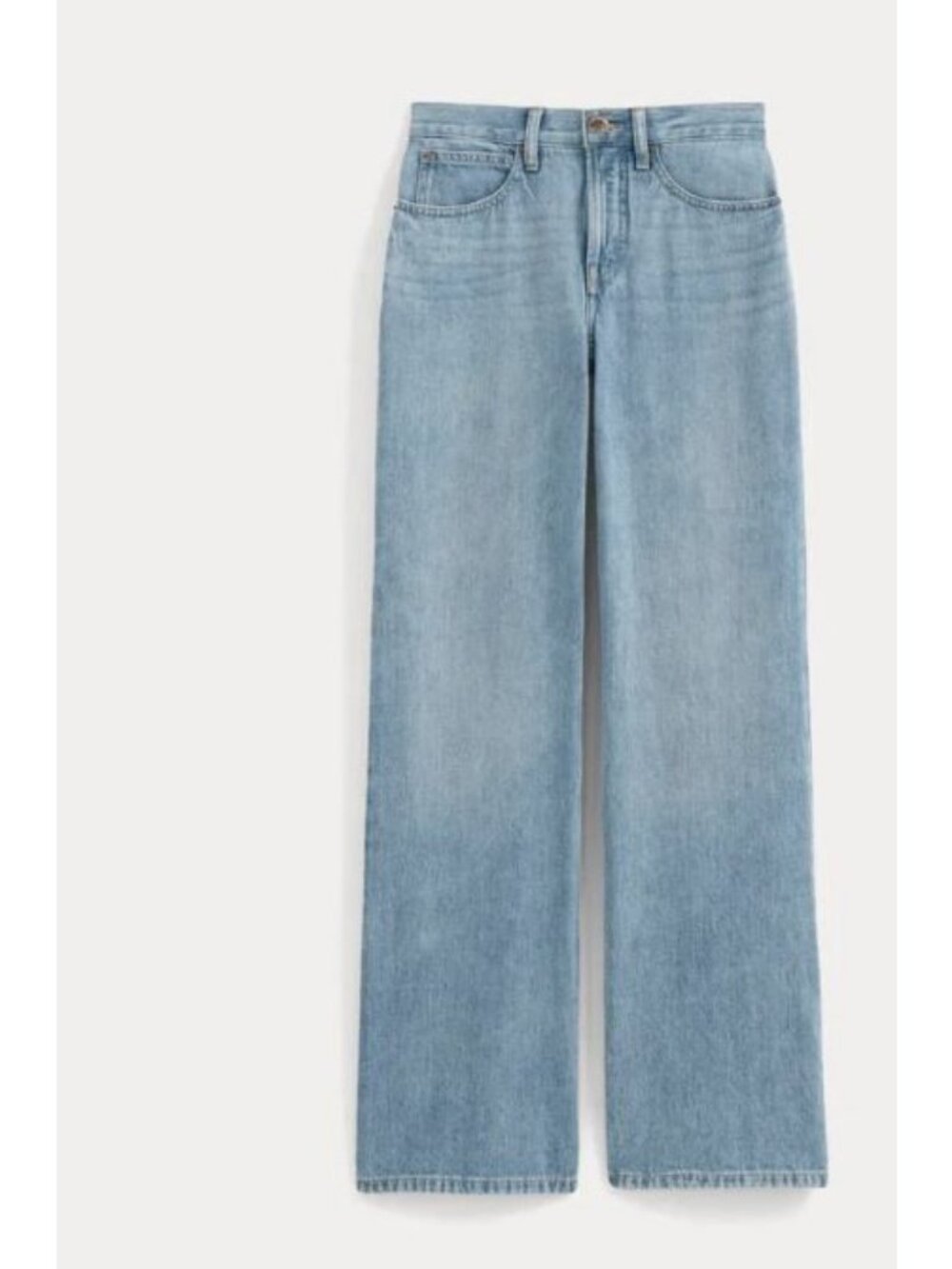 Everlane Relaxed Mid Rise Bootcut Jean Light Vintage Indigo Size 28R NWT